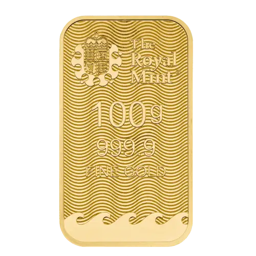100g Royal Mint Gold Britannia Minted Bar (5)