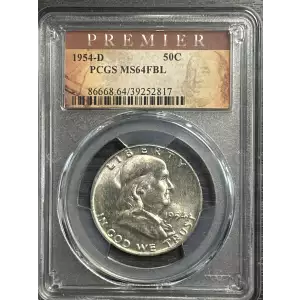 1954-D 50C, FBL