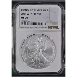 2006 W BURNISHED SILVER EAGLE (2)