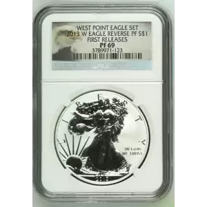 2013 W WEST POINT EAGLE SET FIRST RELEASES OFFICIAL US MINT SET (2)