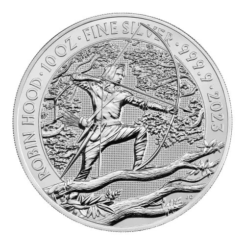 2023 10oz  Robin Hood Silver Bullion Coin (2)