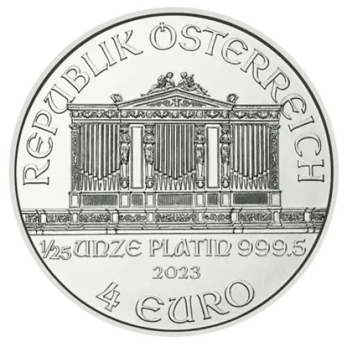 2023 1/25oz Austrian Platinum Philharmonic (2)