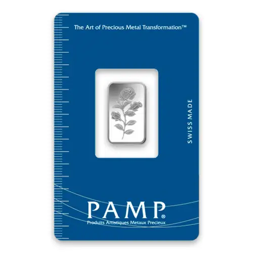 2.5g PAMP Silver Bar - Rosa (3)