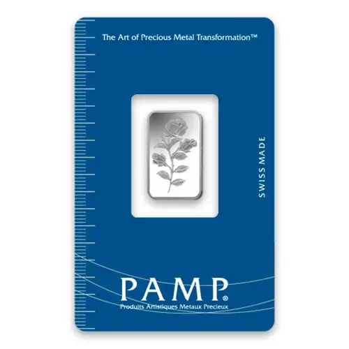 5g PAMP Silver Bar - Rosa (3)