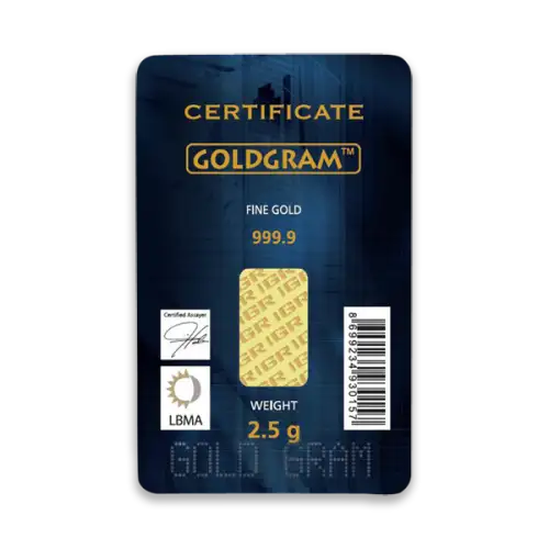 Generic 2.5g Gold Bar (4)