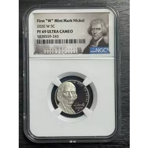 Nickel Five Cent Pieces-Jefferson