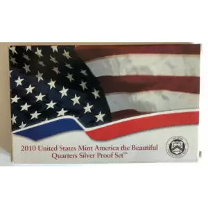 Mint Proof Set - 2010S 5 Piece Quarter Silver ($1.25 FV) - Set (2)