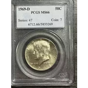 Half Dollars---Kennedy 1965-1970 - Silver