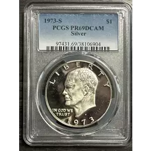 1973-S $1 Silver, DCAM